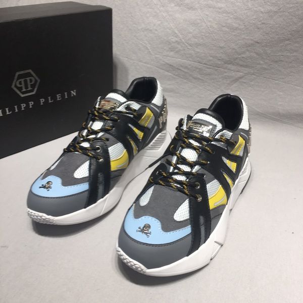 

2020 n2 leather lace-up fashion casual mens luxury designer shoes classic mesh ventilation shoes mens sneakers original box, Black