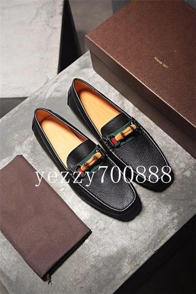 

men's early spring new breathable fashion casual wild explosions leather peas shoesof fdzhlzj, Black;red