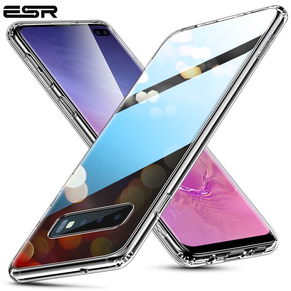 

esr tempered glass case for samsung galaxy s10 note 10 plus luxury hard cover for samsung s10 e bumper case for samsung s10 plus