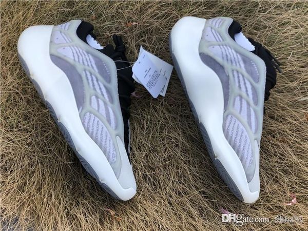 

2019 high authentic originals 700 v3 azael black white 3m reflective kanye west men women running shoes sports sneakers ef9897 with box