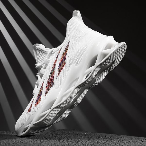 

new blade running shoes men 2020 fashion men's sneakers spring autumn breathable man casual shoes male breathable sock
