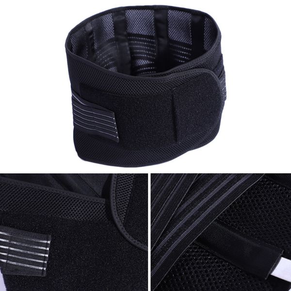 

waist support sports fitness belt adjustable aben training device, Black;gray
