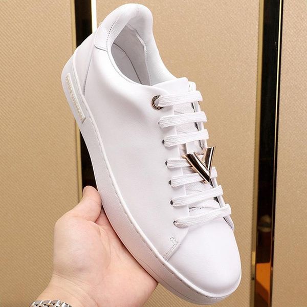 

frontrow sneaker men 's shoes fashion design comfortable sports shoes plus size lace -up casual men shoes scarpe sportive, Black