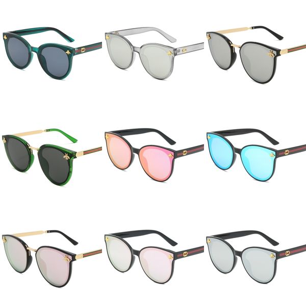 

fashion sunglasses for men gold silver alloy metal frame buffalo horn glasses women clear pink brown lens lunettes gafas de s#138, White;black