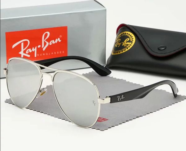 

ooouuuyyyc 2020 trh round metal sunglasses designer eyewear gold flash glass lens for mens womens mirror sunglasses round sun glasse, Blue;gray