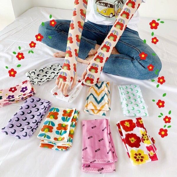 

korean ins sunscreen web celebrity riding ice silk sleeve ice sleeve