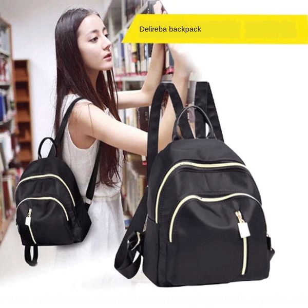 

violent new nylon cloth shoulder bag dilireba shoulder bag female nylon cloth small backpack, Blue;gray