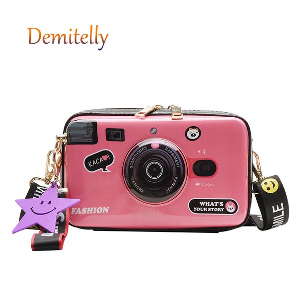 

нового женских украшения алфавита сумочка мода мультфильм пятиконечной звезда камера плечо сумка pu женщины сумка кошелек