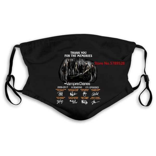 

the vampire diaries cast signatures thanks for memories black men 6 brand mask women kids pm25 mcsvn