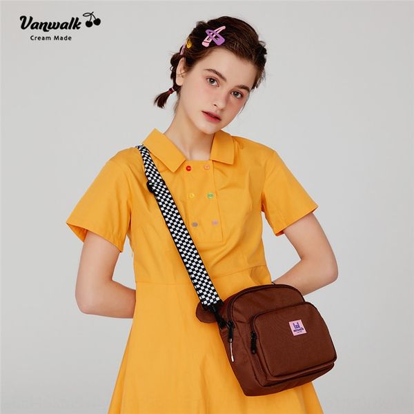 

vanwalk bear messenger ins super fire women's new fashion 2019 small bag small bag korean style single shoulder student simplicity