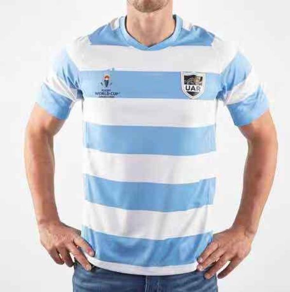 

new 2019 2020 argentina rugby jerseys t shirts home rugby league jersey 19 20 shirts, Black;gray