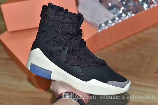 

2019 release fear of god 1 light bone black sail basketball shoes for man sell sports sneakers zoom with box ar4237-002