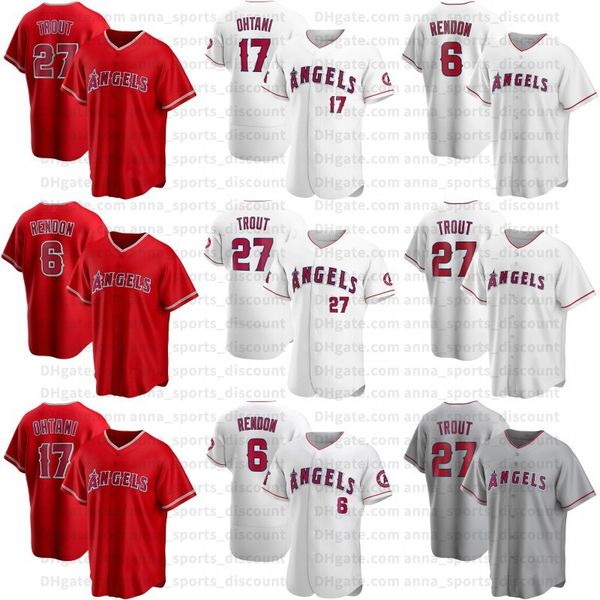 

2020 new baseball jersey angels 27 trout 6 series comfortable and loose breathable t-shirt, Blue;black