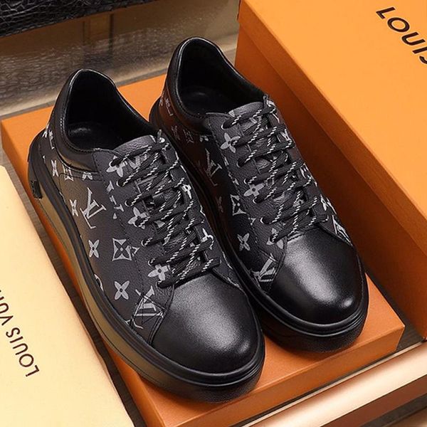 

new arrival mens shoes comfortable outdoor walking designer footwears lightweight plus size lace -up casual men shoes herren sportschuhe, Black