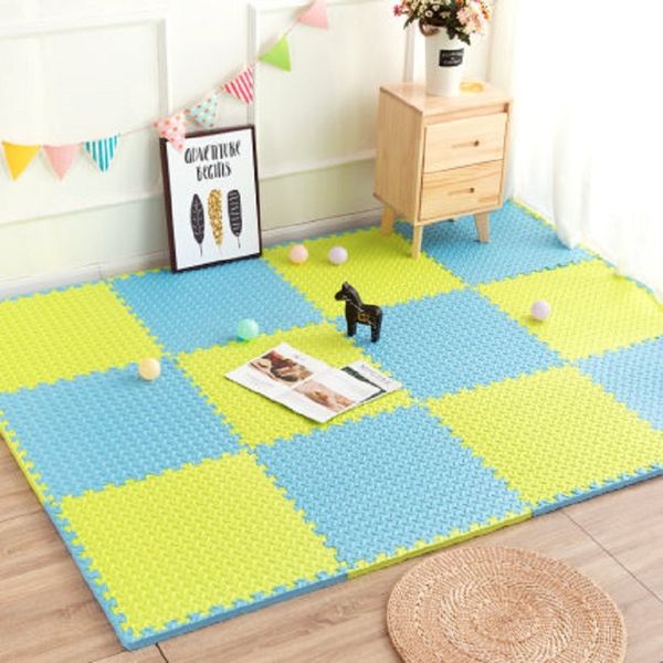 

2lxlv thickened 60*60 micro thickened floor pad 60*60 micro def foam pad defect secondary foam children's stitching floor mat baby&#039