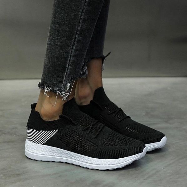 

breathable female mesh sneakers casual lace-up sport shoes outdoor runing shoes breathable sneakers for women #3