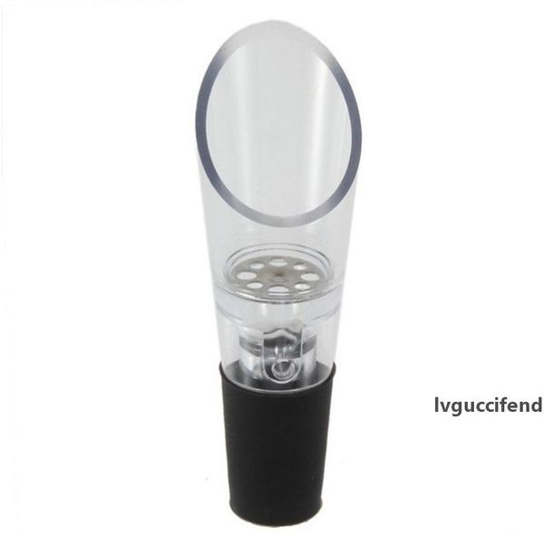 

factory price dhl red wine funnel bottle pourer, silicone rubber wine aerator decanter pourer