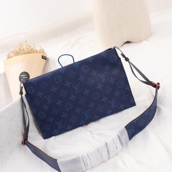 

men bag leather crossbody bag with origin box new arrival retro trend shoulder bags vintage fashion mens messenger bags