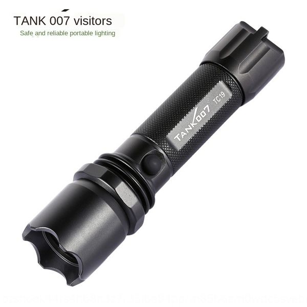 

led strong direct charging security standard security special waterproof duty patrol self-protection flashlight flashlight