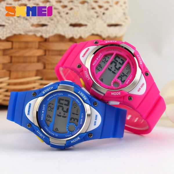 

new fashion fashion simple men's electronic watch children's outdoor sports electronic outdoor sports gift watch 1077, Blue