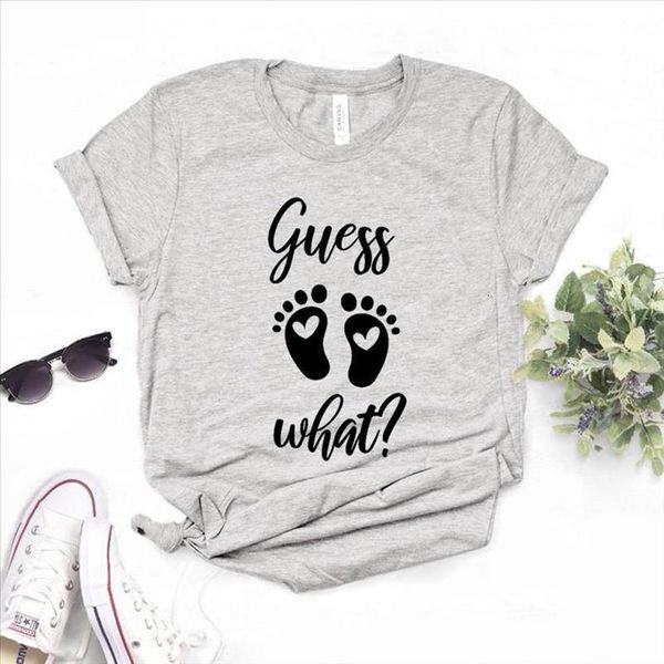 

guess what foot print women tshirt cotton hipster funny t shirt gift lady girl tee 6 colors drop zy, White