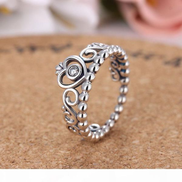 

мода ювелирные изделия кольца женщины кольцо европейский pandora стиль шарм кольцо высокое качество 100% 925 sterling silver princess tiara