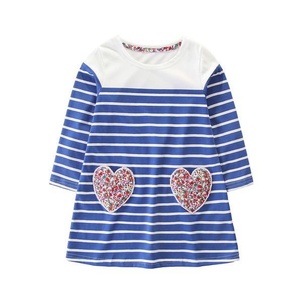 

jumping meters girl dress kids clothes brand autumn princess dress baby tunic animal appliques girls dresses children clothes, Red;yellow