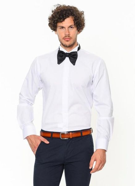 

slim fit men's shirt solid blue whit shirts oxford cotton shirts for men tuxedo casual men long sleeve man turkey, White;black