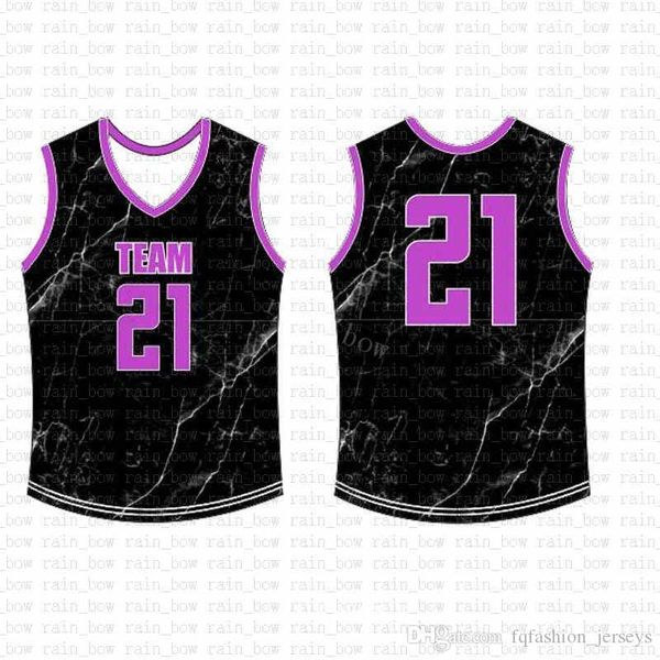 2019 New Custom Basketball Jersey alta qualidade Mens frete grátis bordado Logos 100% sale029 top costurado