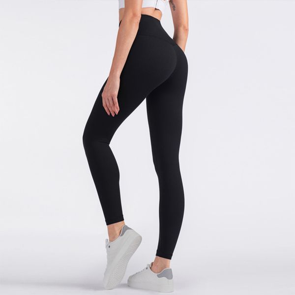 

yoga outfits women thigh pants fitness gym push up solid training woman workout long sleeve ladies seamless high waist leggings, White;red