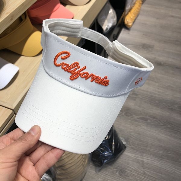 

3d letter embroidery korean style empty ladies embroidered hat 2020 new sports style cap running outdoor hat, Blue;gray