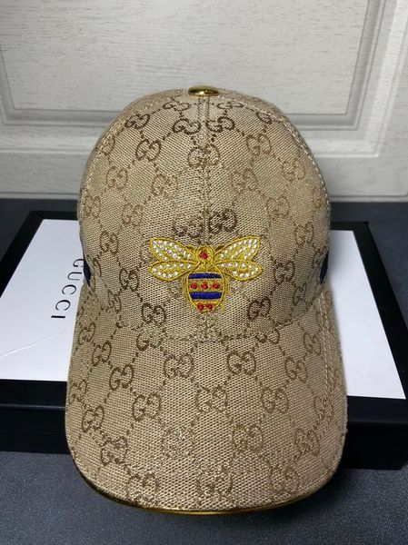 

2020 baseball caps designer cap bee embroidery hats for men women snapback hat mens hats casquette golf visor gorras bone adjustable caps, Blue;gray