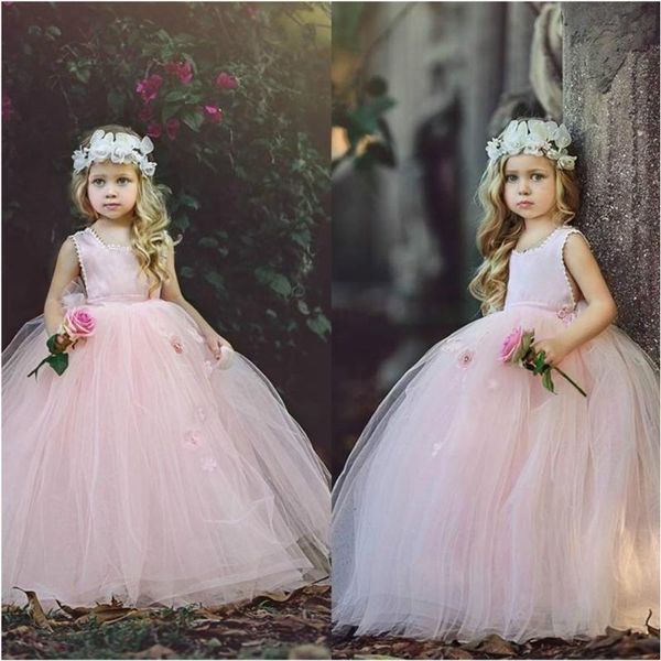 

o-neck new lace tulle a line kids formal wear baby children party dress girls pageant birthday christmas flower girls dresses, Red;yellow