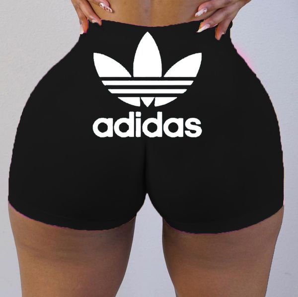 

women brand shorts club printed short pants summer designer mini shorts fashion party plus size casual clothing p123, Black;white