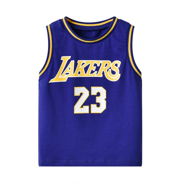 

jxah9 2019 qile basketball children's clothing vest rabbit children's clothing new listing 1-3 years old male baby out three color, Blue