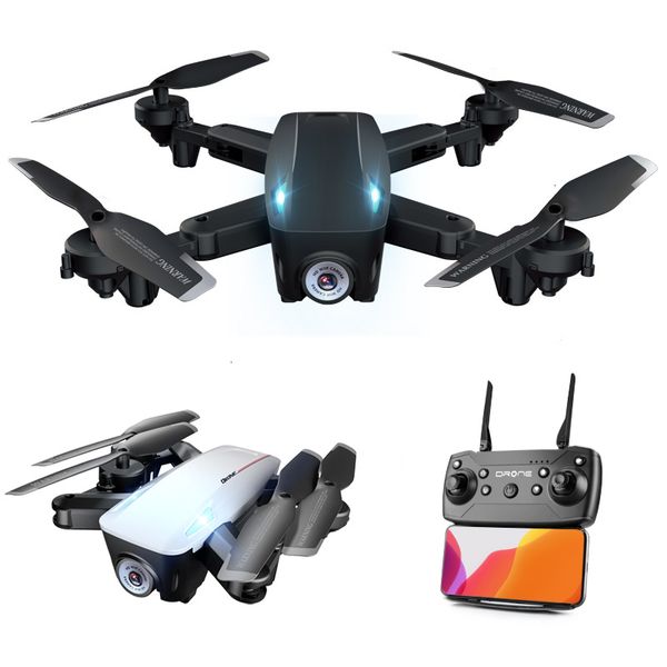 

rc drone lu6 с 1080p / 4k hd двойной камеры оптического потока follow hight удерживать режим складные arm quadcopter pro rtf дрон подарок иг