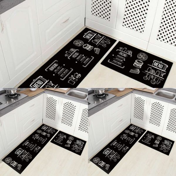 

1p1zm ins стиле nordic кухня водонепроницаемый стиль ins nordic кухня fo водонепроницаемая дверь ногой площадку маслостойкой ванной нескольз