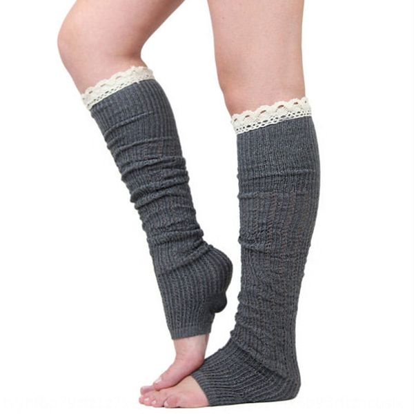 

foot knitted pile sock foot lace lace cover knitted pile sock cover, Pink;yellow