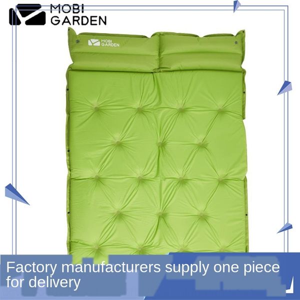 

jzn6m mugao flute autoic inflatable outdoor travel camping inflatable floor double stitching self-filling moisture-proof mat portable floor