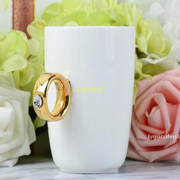 

48pcs/lot crystal diamond cup ring mug new arrival wholesale