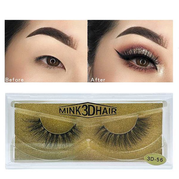 

false eyelashes natural 3d mink lashes extension eyelash makeup for beauty