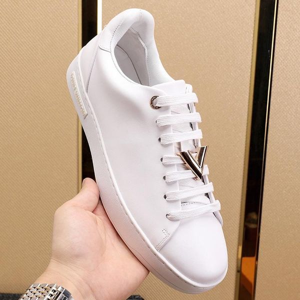 

new frontrow sneaker men 's shoes fashion sneakers with origin box luxury shoes sports low casual men shoes zapatilla, Black
