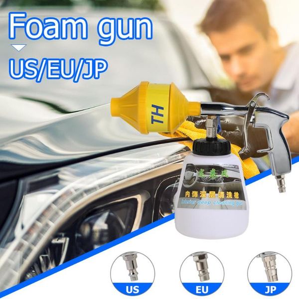 

us/eu/jp portable high pressure car washer for car surface cleaning water gun foam gun automobiles flexible water