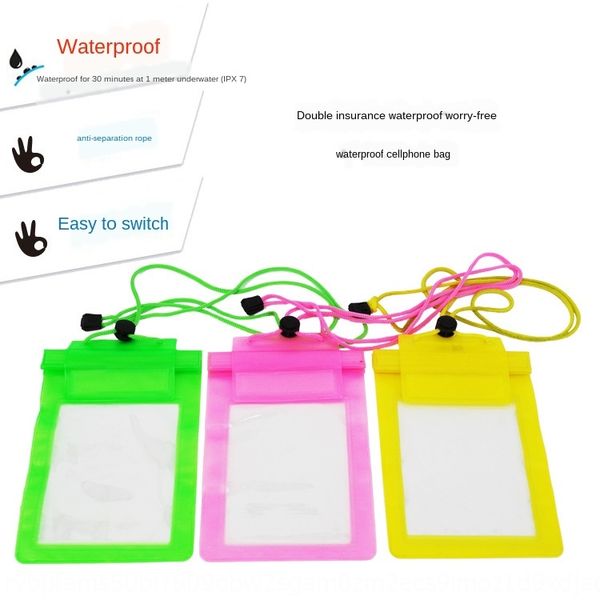 

mobile waterproof waterproof phone bag drifting swimming outdoor beach supplies pvc transparent diving touch screen mobile phone bag
