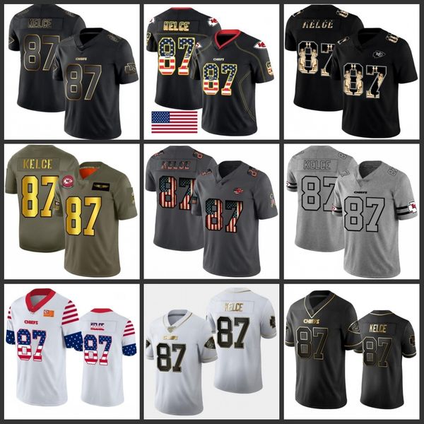 

kansas city chiefs men #87 travis kelce men's edition vapor limited women youth jersey, Black;red