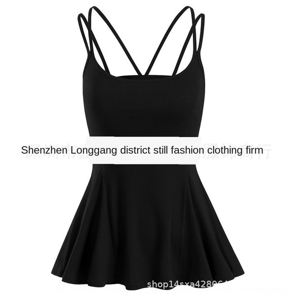 

2019 new fresh and sweet knitted 2019 sling dress new dress fresh and sweet knitted sling, Camo