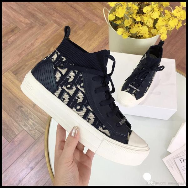 

2020r new ladies casual fashion shoes ladies travel party shoes, high-lace-up shoes fast delivery original box packaging, Black