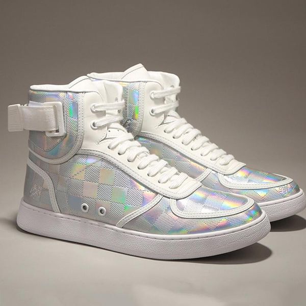 

new arrival rivoli sneaker boots mens shoes herren luxus marken schuhe vintage fashion luxury soft footwears lace -up casual men boots, Black