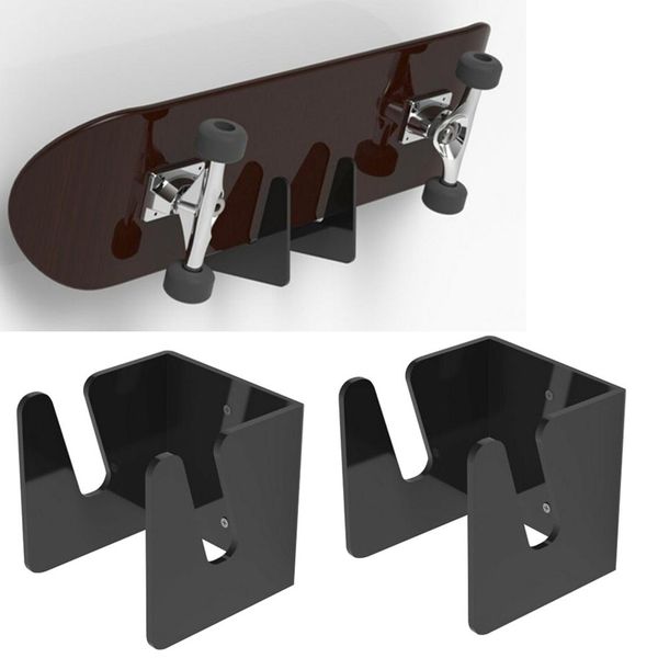 

2pcs skateboard wall hanging bracket display mount deck storage rack hanger