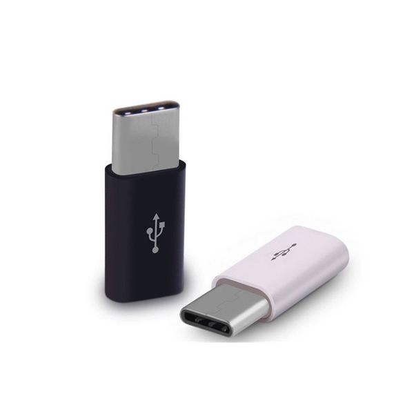 

5pcs exquisite small micro usb male to type-c female microusb to type c convenient general converter adapter for huawei samsung